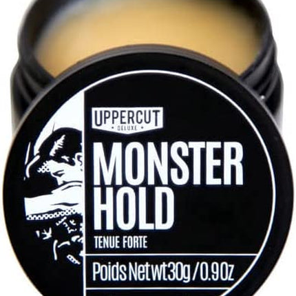 Monster Hold Pomade Midi, Heavy and Strong Hold Wax Based Product, Long Lasting and Reworkable for Traditional or Bolder Styles 30G