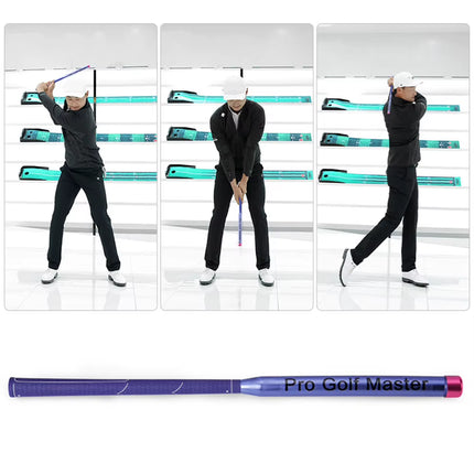 Golf Swing Trainer Lightweight Golf Posture Corrector with Non-Slip Rubber Grip to Improve Hinge/Forearm Rotation/Shoulder Turn