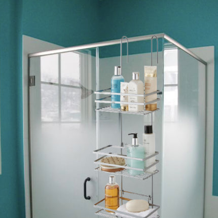 Shower Caddy 3 Tier Bathroom Storage Organiser Hanging Tidy Rack Basket Bath
