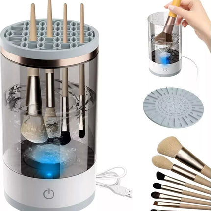 Electric Makeup Brush Cleaner Machine Portable Automatic USB Brush Cleaning Tool