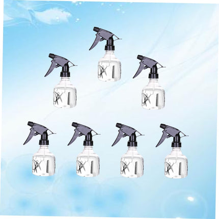 7Pcs Sturdy Plastic Continuous Spray Bottle Reusable Hairdressing Haircut Sprayer