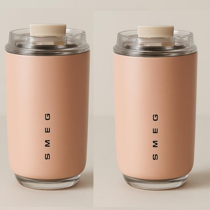 Smeg Coffee Mug Stainless Steel Travel Water Bottle Insulated Cup 8 Colors 240Ml