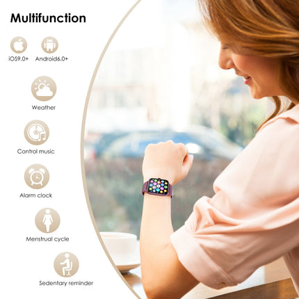 Smart Watch Fitness Tracker Blood Pressure Heart Rate Men Women Sport Watches