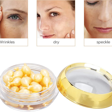 Retinol Serum Capsule Nourishing Facial Serum 30 Pack Skin Care Moisturizer