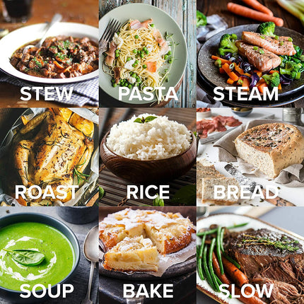 New Pro Cleverchef 14-In-1 Intelligent Digital Multi Cooker, Aluminium, Slow