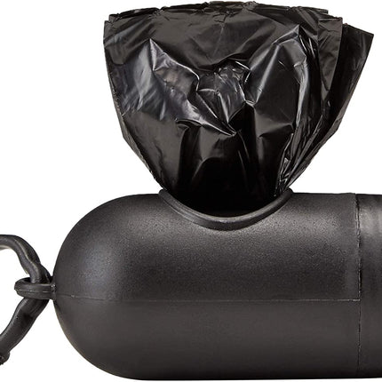 Dog Poop/Waste Bags with Dispenser and Leash Clip, Unscented, 300 Bags (20 Packs