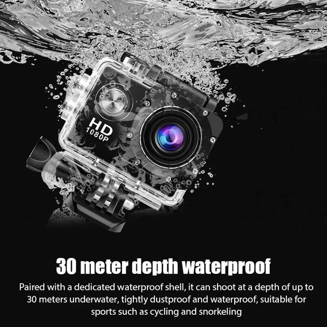4K Sport Go Pro 170° Action Camera Ultra HD 20MP Wifi Waterproof Remote Control