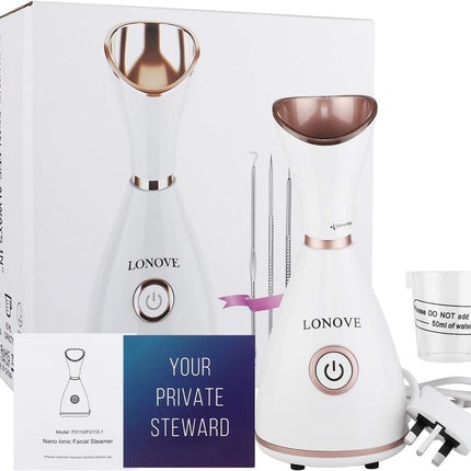 Facial Steamers- Facial Steamer for Face, Face Vapor Steamer, Face Mister, Vanity Planet Face Steamer, Face Steamer for Face Professional and Gives Pure Moisturizing Effect at Home.