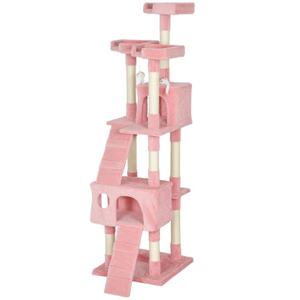 Cat Tree Kitty Activity Play Centre, Scratching Scratcher, 173Cm