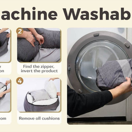 Dog Car Seat, Puppy Booster Seat, Travel Carrier Bed for Small and Medium Pets