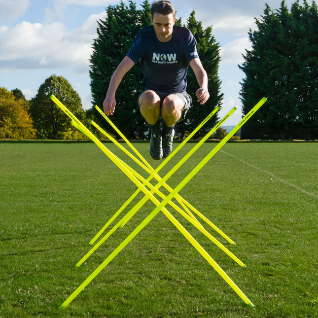 5Ft Spring Loaded Slalom Poles | 8 PACK – *CLEARANCE* - B GRADE