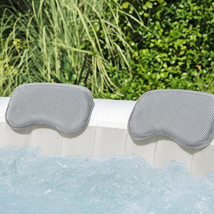 Bestway Lay-Z-Spa Padded Pillow Head Rest Neck and Head Support Set for Hot Tub