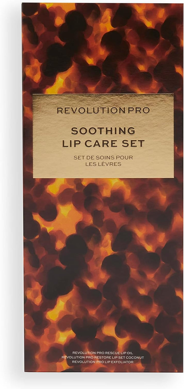 Revolution PRO Soothing Lip Care Set, Gift Set, 4 Pcs, 225.0 Grams