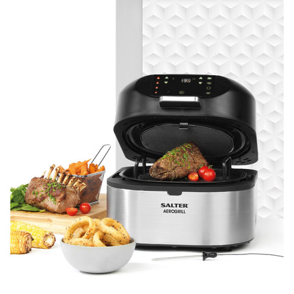 Salter Digital Air Fryer 5 in 1 Electric Cooker Aero Grill Pro 6L Capacity 1750W