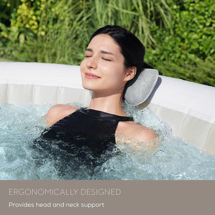 Bestway Lay-Z-Spa Padded Pillow Head Rest Neck and Head Support Set for Hot Tub