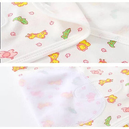 3Xpack 100% Cotton Baby Swaddle Wraps 0-3 Months Swaddle Wrap for New Born HAT