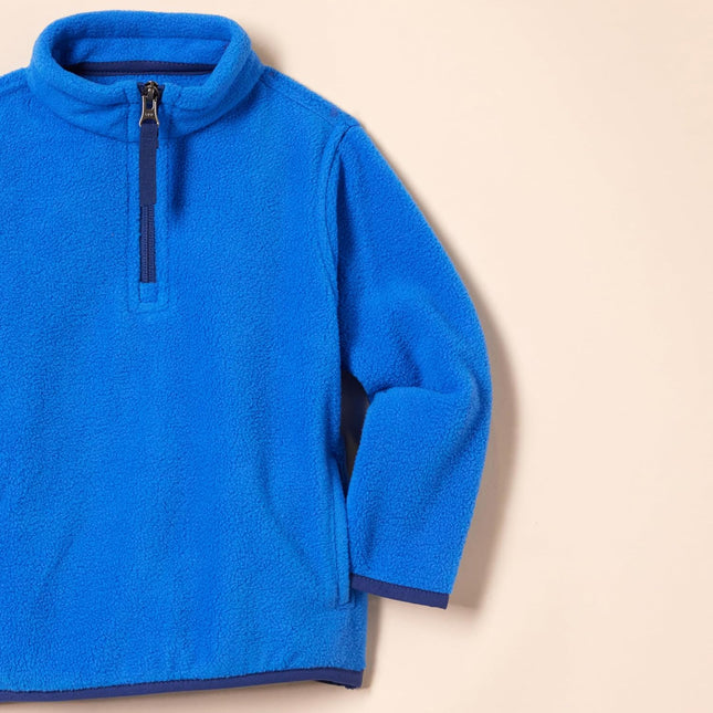 Boys and Toddlers' Polar Fleece Quarter-Zip Pullover Jacket
