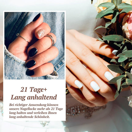 15 Colour Gel Nail Polish Set with 36W UV Nail Lamp - Starter Kit for Gel Nail Art - Pink, Red, Brown