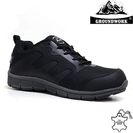 Mens Lightweight Safety Steel Toe Cap Work Ankle Hiking Boots Trainers Shoes Siz