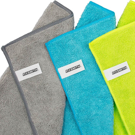 Microfibre Cloth- Pack of 50, Multifunctional Microfibre Towels,30X40Cm, Highly Absorbent Microfiber Duster Cloths for Kitchen, Lint-Free,Streak-Free Cleaning Cloths for Car