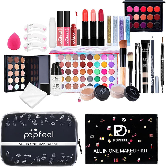 Makeup Set for Women | /Set Beginner Makeup Set,Professional Makeup Kit, Full Kit Makeup Sets, Women'S Makeup Cosmetic Set