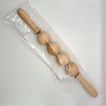 Accessories anti Cellulite Ball Massage Device Massager Roller with Handle Maderotherapy Wooden