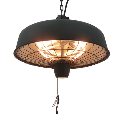 Garden Electric Heater Patio Ceiling Hanging Halogen Infrared Light 1KW / 2.5KW