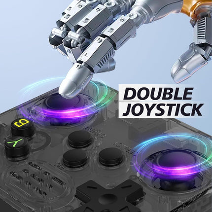 R36S Retro Handheld Gaming Console – 64GB, 15K+ Games, 3.5" IPS Display, Linux