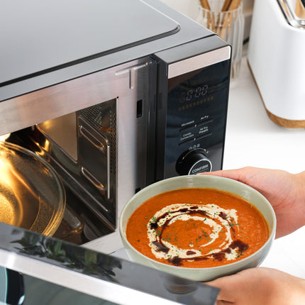 Salter Air Fryer & Microwave 2 in 1 Duowave 10 Cooking Modes with Baking Pan