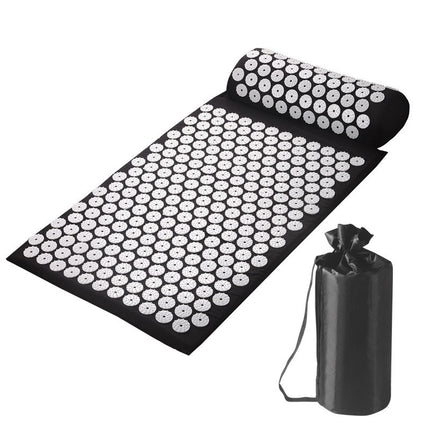 Acupressure Mat with Pillow Acupuncture Pin Massage Set Neck Pain Relief