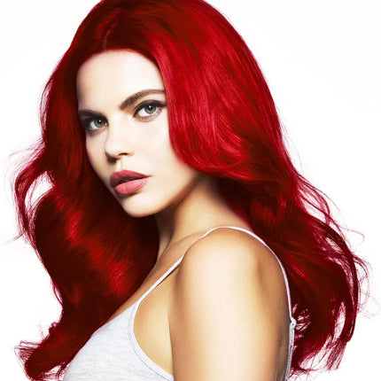 Colour-Freedom Crimson Red Ultra Vibrant or Soft Pastel Semi-Permanent Colour Mask – with Shine Booster Complex (Pack of 2)
