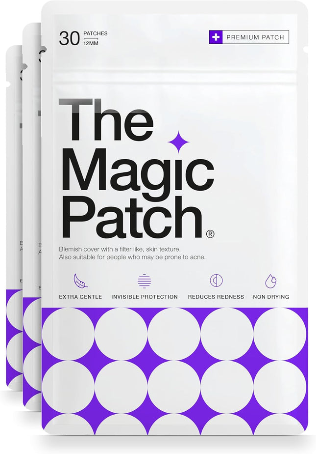 Acne Patches - Translucent Hydrocolloid Pimple Patch Spot Treatment Stickers for Face and Body - Fast-Acting, Vegan & Cruelty Free Skin Care (Pack of 90)