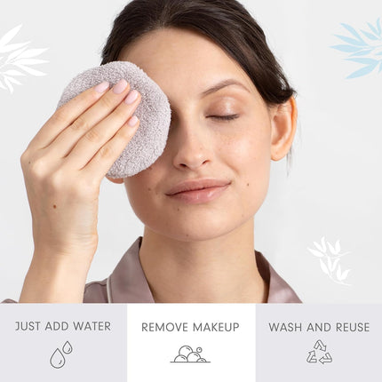 Reusable Makeup Remover Cloths. Eye Makeup Remover Pads Ultra-Soft, Gentle on Skin, Ideal for Sensitive Skin Easy Cleaning, Washable Face Pads Eco Friendly Make up Wipes Facial Cleansing Cloth