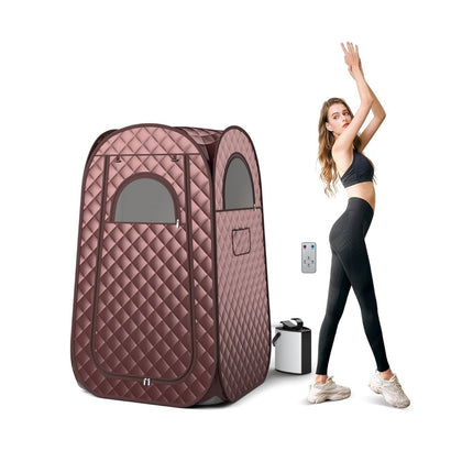 Full Body Steam Sauna Tent with 3L Steam Generator for Single Person