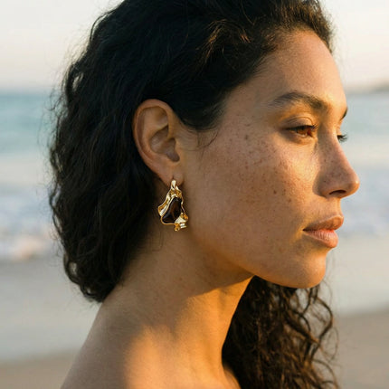 Molten Flow Earrings