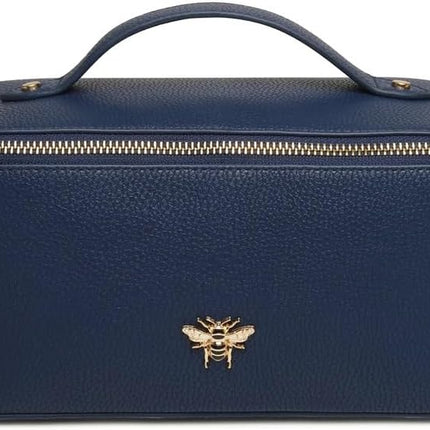 London Mini Train Case in Navy