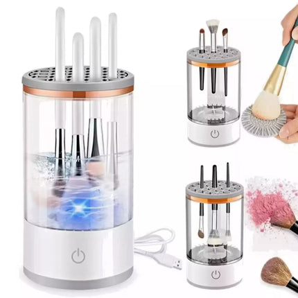 Electric Makeup Brush Cleaner Machine Portable Automatic USB Brush Cleaning Tool