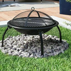 56Cm Round Fire Pit