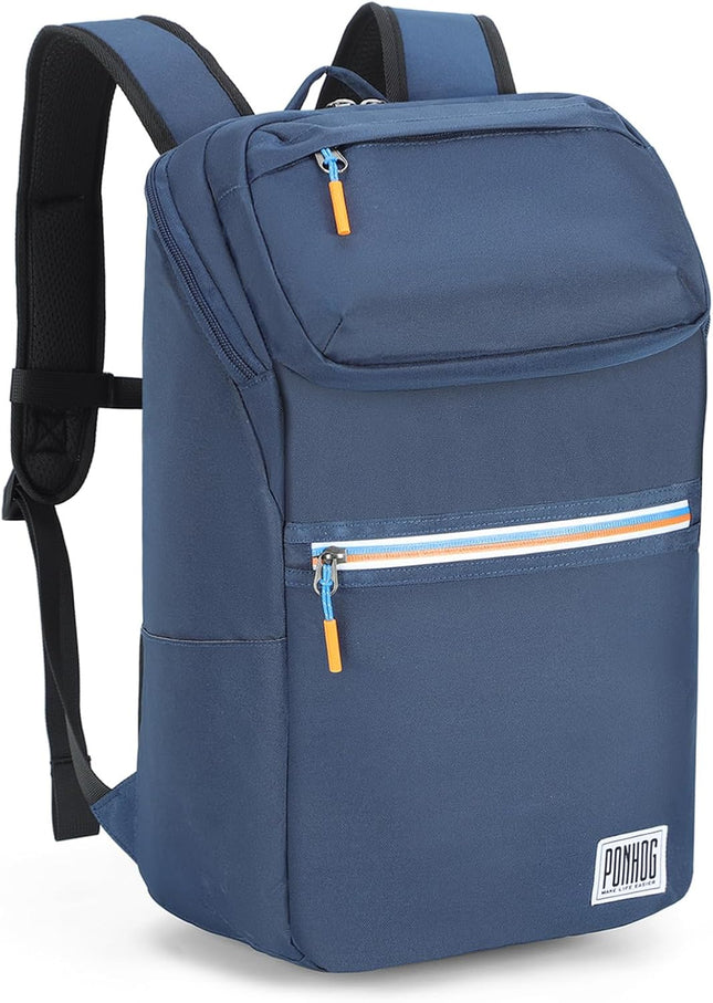 Ponhog Casual Daypacks for Women, Blue, L, Casual Daypacks