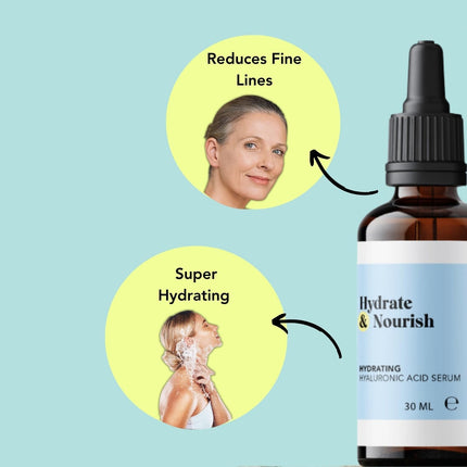 Beauty Hydrate & Nourish: Hyaluronic Acid Serum - Skin Care, Cleansing Oil, Hyaluronic Acid Serum for Face, anti Aging, Hydrating