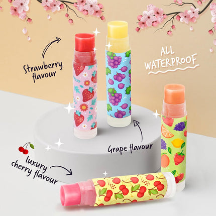 Lip Balm Studio - Lip Gloss Set - Make Your Own Lip Balm Science Kit - Great Creative Gifts for Girls Age 8-9-10-11-12+ - Explore and Learn Cosmetic Science in This Lip Gloss Making Kit