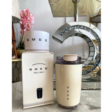 Smeg Coffee Mug Stainless Steel Travel Water Bottle Insulated Cup 8 Colors 240Ml