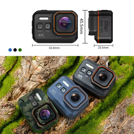 Action Camera 4K HD with Remote Control Screen Waterproof Sport Camera Drive Recorder 4K Sports Camera Helmet Action Cam Hero8