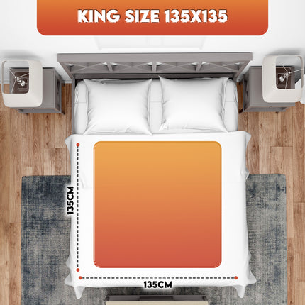 Electric Blanket Heated under Blanket Underblanket Single Double King