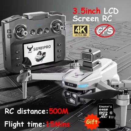 Drone 8K Professional GPS HD Camera Drones 5G WIFI FPV Video 4K UAV 5.9 Inch Lar