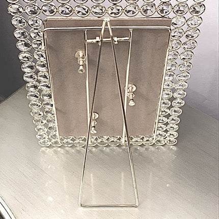 Photo Frames Crystal Embedded, Rectangle Shaped, Elegant