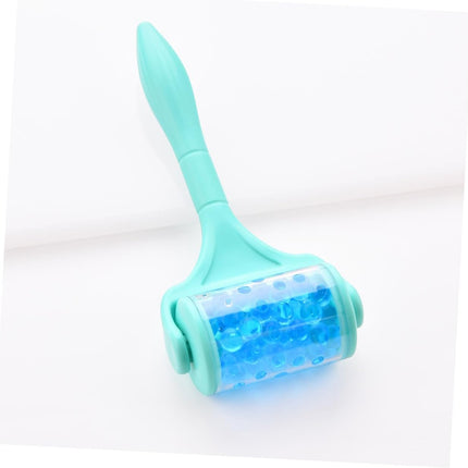 3Pcs Woman Roller Beauty Massager Facial Tool for Skin Care Cool Green Design for Face Body and Eye Puffiness Relief Massage for Wrinkles and Skin Revitalization