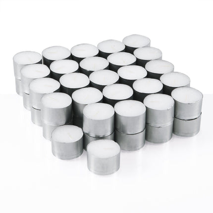 Tea Lights 8 Hour Long Burn Night Light Candles Unscented Tealights 50 /100 /600