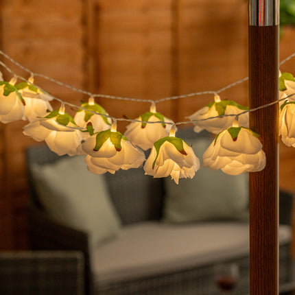 20 X Solar String Fairy Lights Garden Outdoor Patio String Lighting Warm White