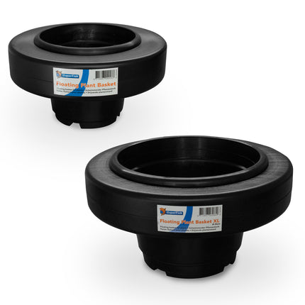 SUPERFISH FLOATING POND BASKET round WATER PLANTING DECORATION PLASTIC POT